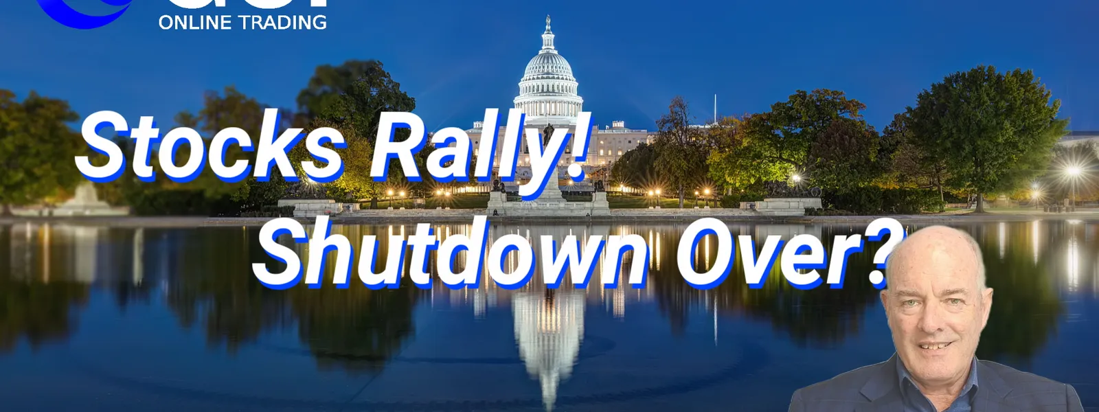Forex Trading Long on GBPUSD. US indices Rally on U.S. Government Shutdown Good News.