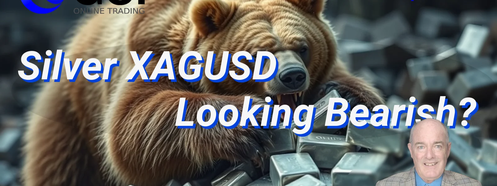 Forex Trading NASDAQ at Support.  Silver XAGUSD Starting Bear Run? New cTrader Video!