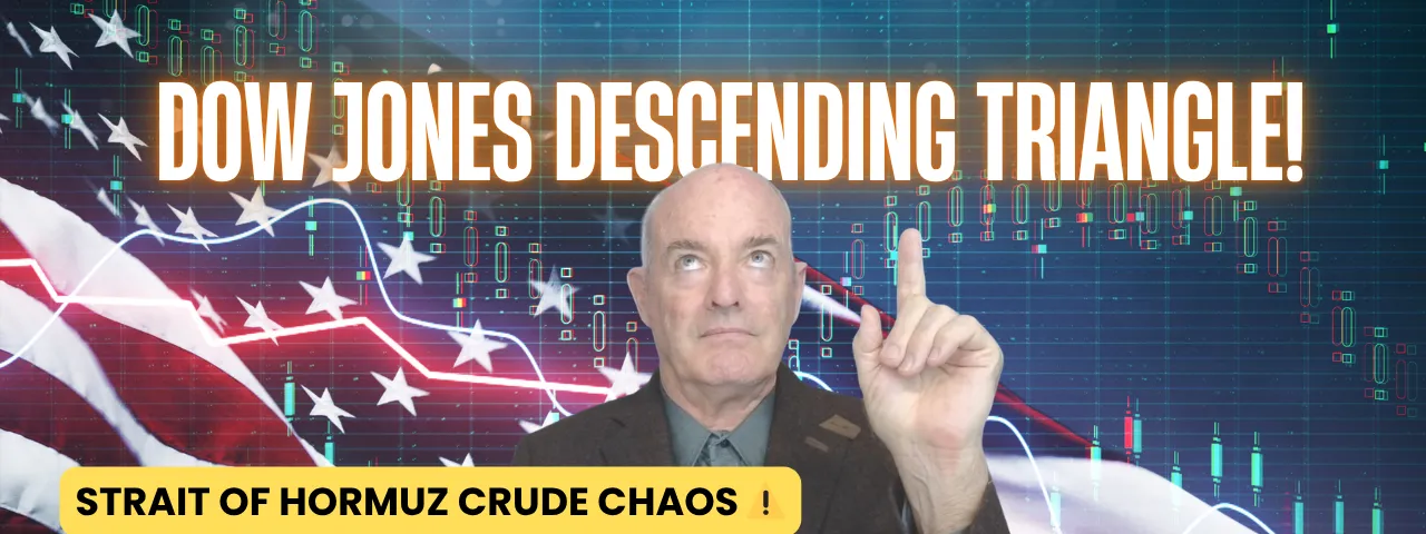 Forex Trading the Dow Jones in Descending Triangle.  WTI & Brent Rising on Strait of Hormuz Chaos.