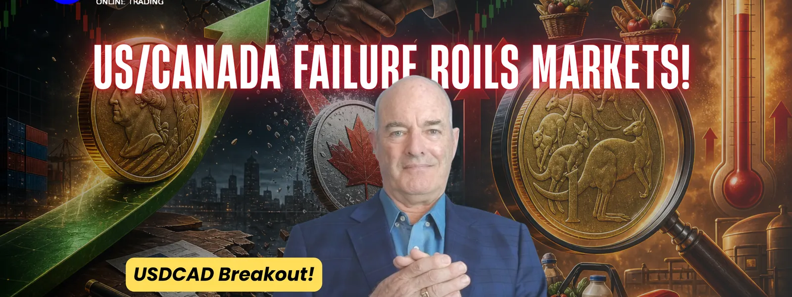 USDCAD Breakout Explained | CAD Weakness, Trade Talks & Key Forex Setups