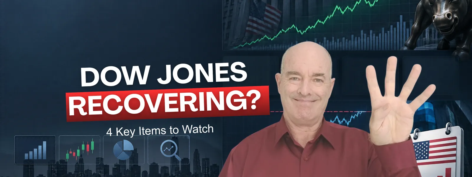 Dow Jones Recovery? 4 Key Factors to Watch | US CPI, NASDAQ Resistance & Forex Outlook