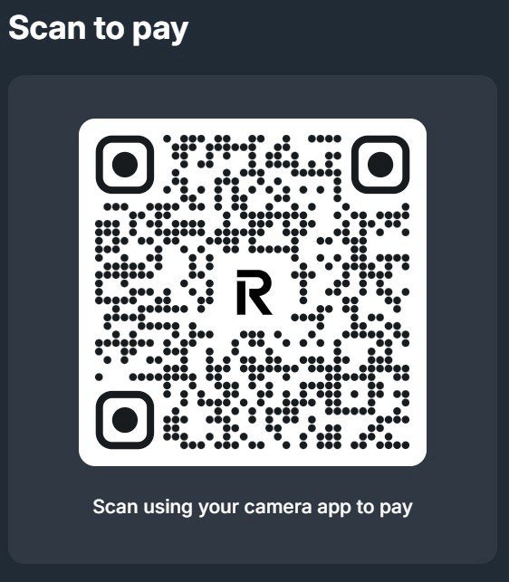 QR code to open the GCI secure deposit checkout